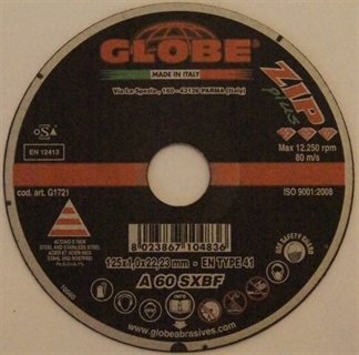 Immagine di Globe 125 x 1,6 Inox