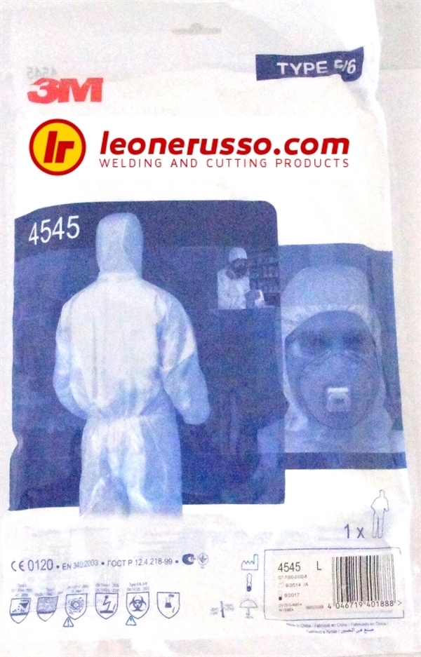 Indumenti di protezione 3M 4545 XL