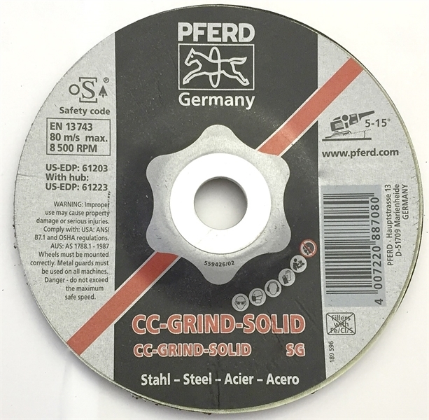 Pferd Disco Solid 125 Steel